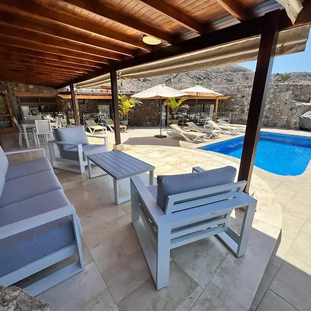 וילה Anfi Tauro Golf With Private Heated Pool Mogán